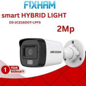Hikvision 2MP Smart Hybrid Light Bullet CCTV Camera – DS-2CE16D0T-LPFS